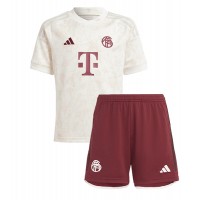 Camisa de time de futebol Bayern Munich Dayot Upamecano #2 Replicas 3º Equipamento Infantil 2024-25 Manga Curta (+ Calças curtas)